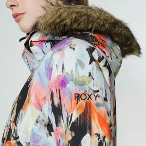 Roxy Jet Ski Jk – Veste De Snowboard – Black Blora Stripe nouveau produit 29