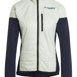 ADIDAS PERFORMANCE Terrex Hybrid Ins W Touring Technical Midweight – Veste De Ski – Legend Ink Linen Green mode 20