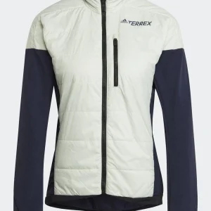 ADIDAS PERFORMANCE Terrex Hybrid Ins W Touring Technical Midweight – Veste De Ski – Legend Ink Linen Green mode 22