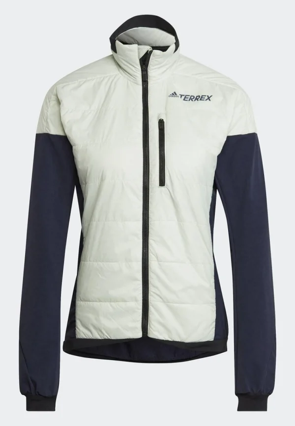 ADIDAS PERFORMANCE Terrex Hybrid Ins W Touring Technical Midweight – Veste De Ski – Legend Ink Linen Green mode 8