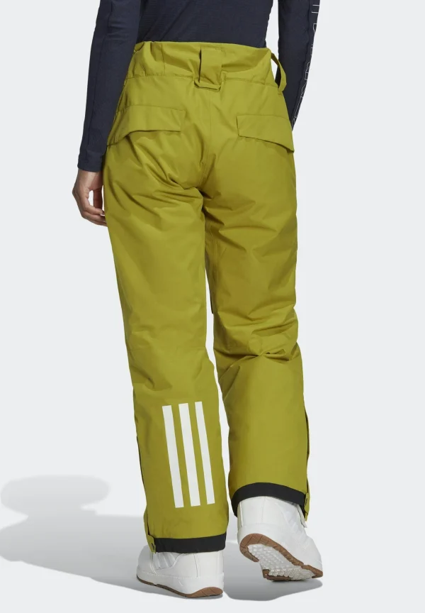 ADIDAS PERFORMANCE Terrex Resort Two-Layer Insulated Skihose – Pantalons De Ski – Pulse Olive qualité d’originales 3