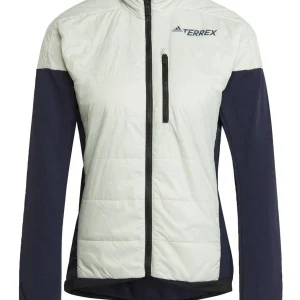 ADIDAS PERFORMANCE Terrex Hybrid Ins W Touring Technical Midweight – Veste De Ski – Legend Ink Linen Green mode 18