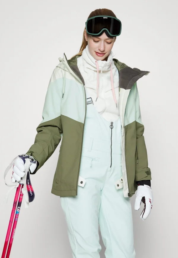 Roxy Winter Haven – Veste De Ski – Deep Lichen Green bas prix 5