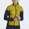 site pas cher ADIDAS PERFORMANCE Terrex Hybrid Ins W Touring Technical Midweight – Veste De Ski – Legend Ink Pulse Olive 25