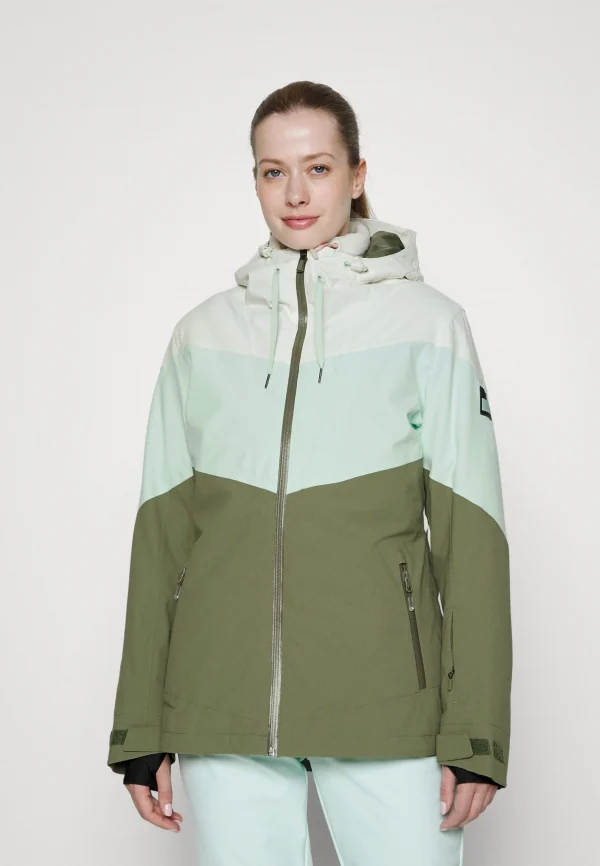 Roxy Winter Haven – Veste De Ski – Deep Lichen Green bas prix 1