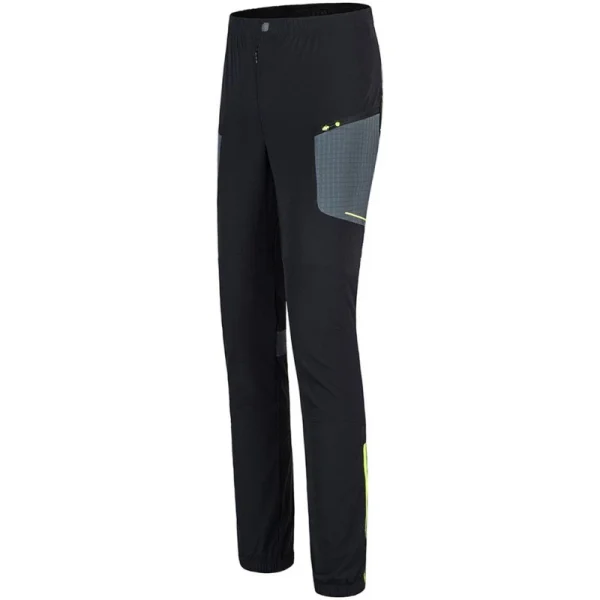 grande qualité Ski Style Pantalon /nero Giallo Fluo 3