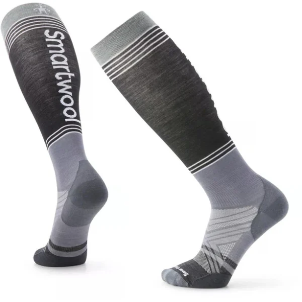 magasin Smartwool Ski ZC Logo OTC Chaussettes, Gris 1