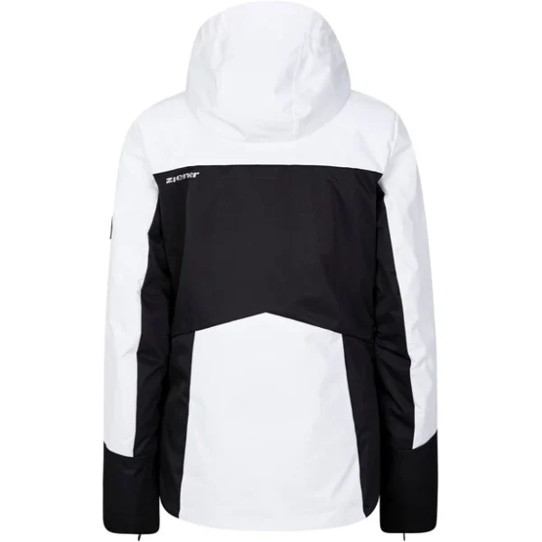 Ziener Talsina Veste De Ski Femme, Noir/blanc mode pas chere 3